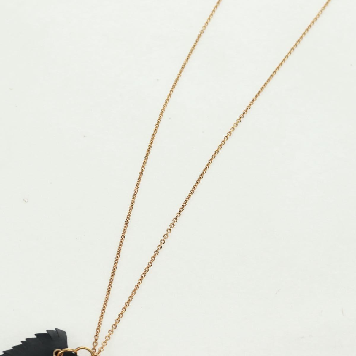 LOUIS VUITTON Nanogram Whistle Necklace metal Gold Tone M68939 LV Auth 168397M