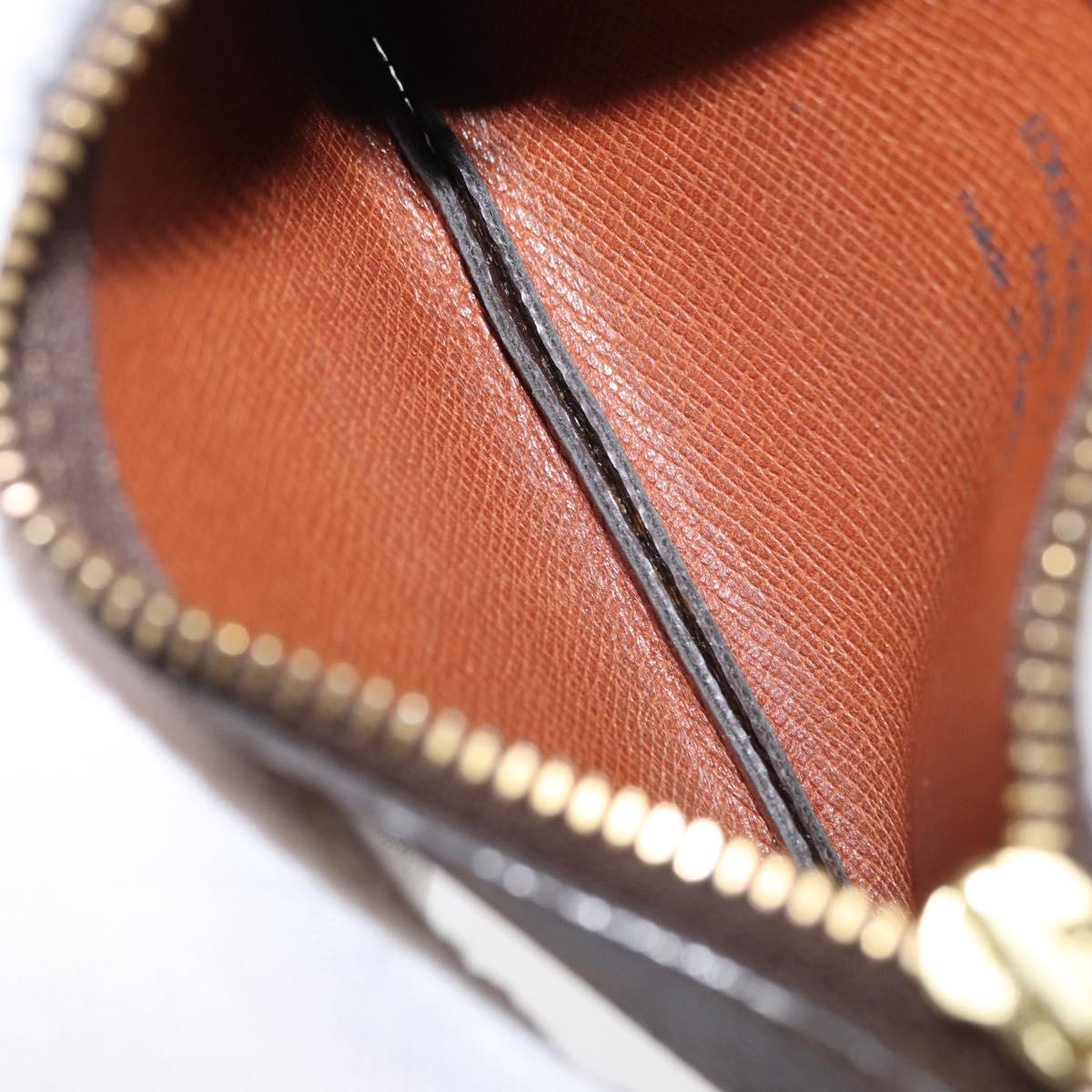 LOUIS VUITTON Monogram Pochette Cles Coin Purse M60033 LV Auth 168399
