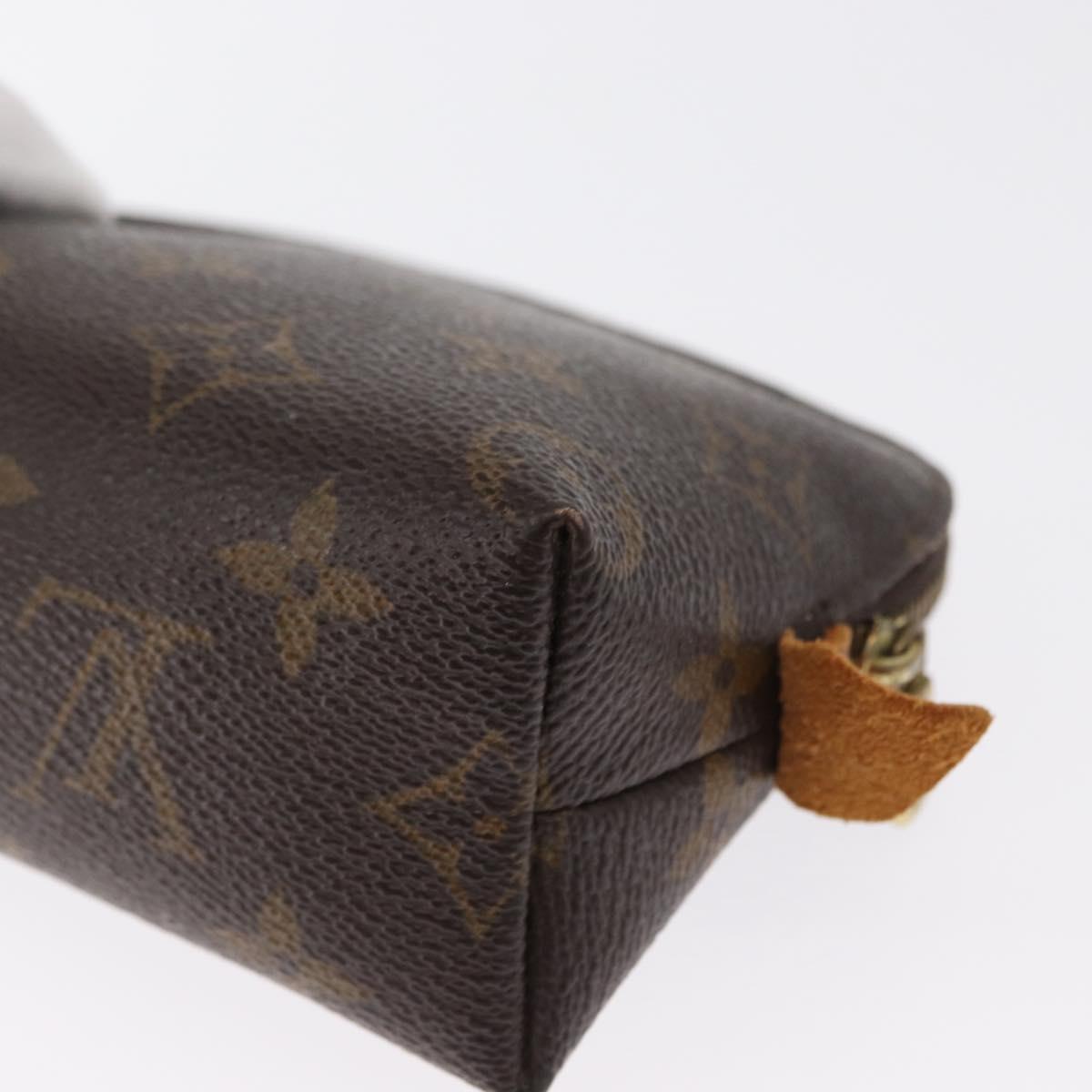 LOUIS VUITTON Monogram Pochette Cosmetic PM Pouch M43998 LV Auth 168405