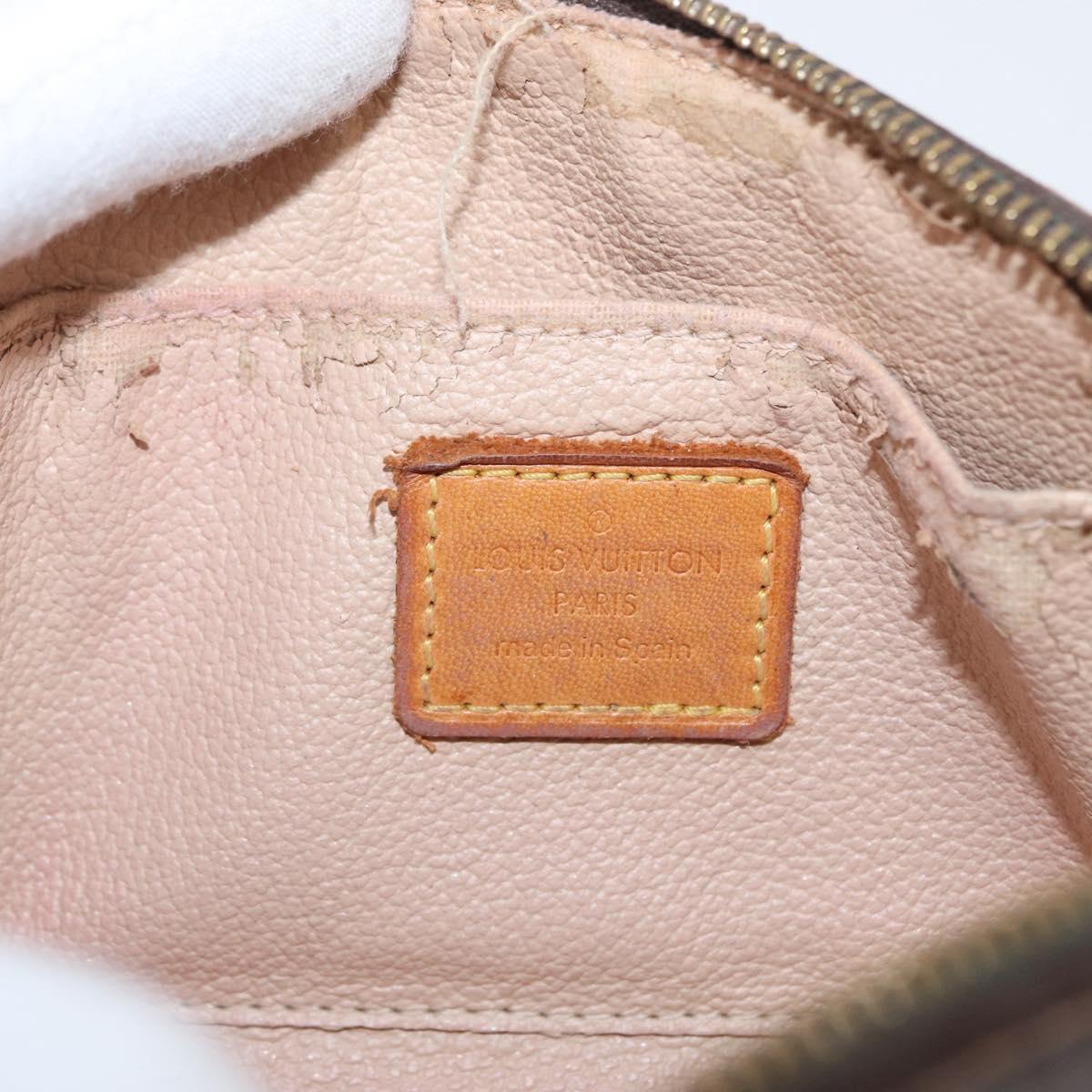 LOUIS VUITTON Monogram Pochette Cosmetic PM Pouch M43998 LV Auth 168405