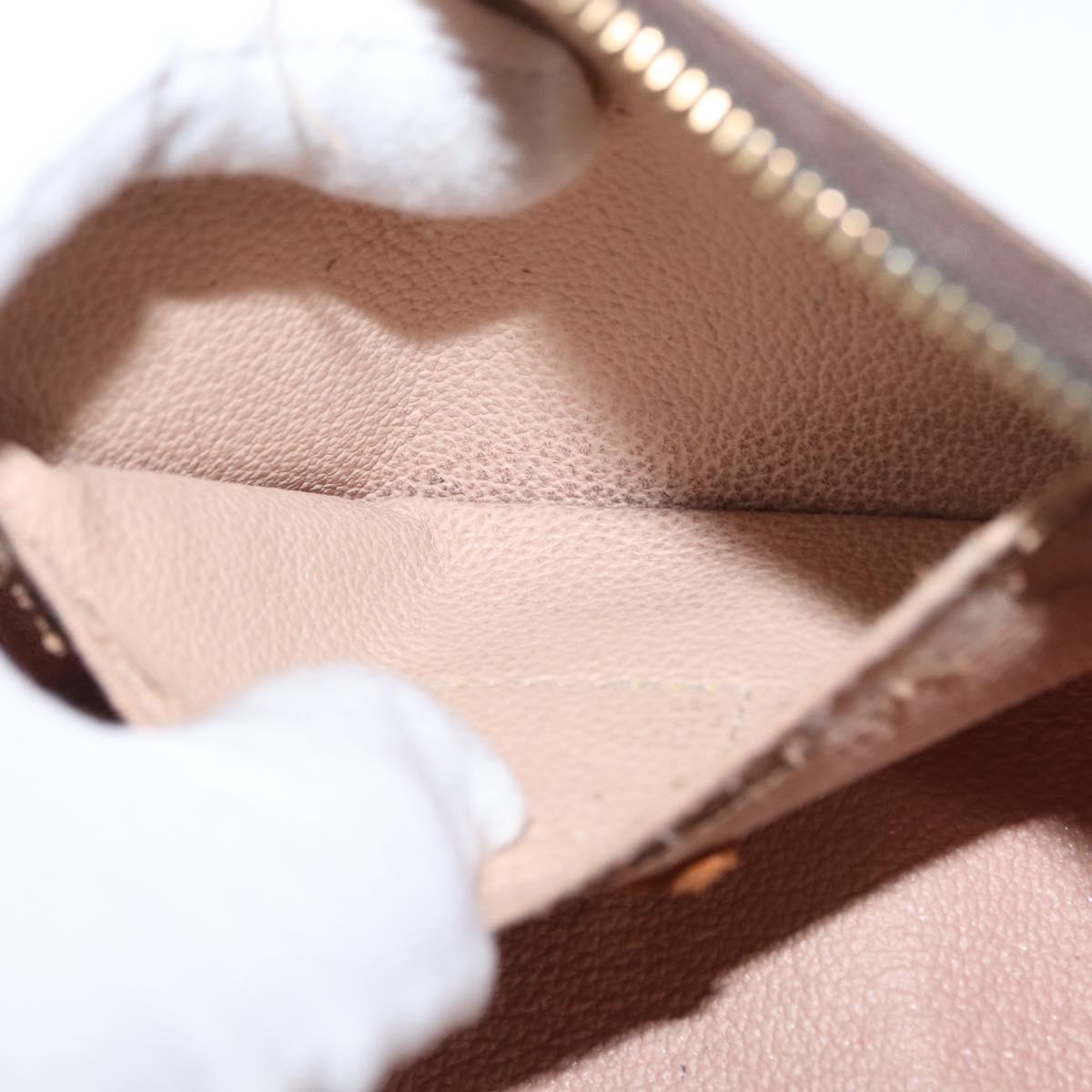 LOUIS VUITTON Monogram Pochette Cosmetic PM Pouch M43998 LV Auth 168405