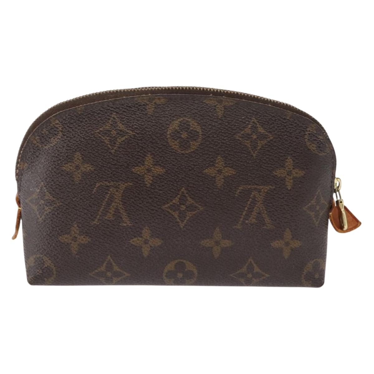 LOUIS VUITTON Monogram Pochette Cosmetic PM Pouch M43998 LV Auth 168405