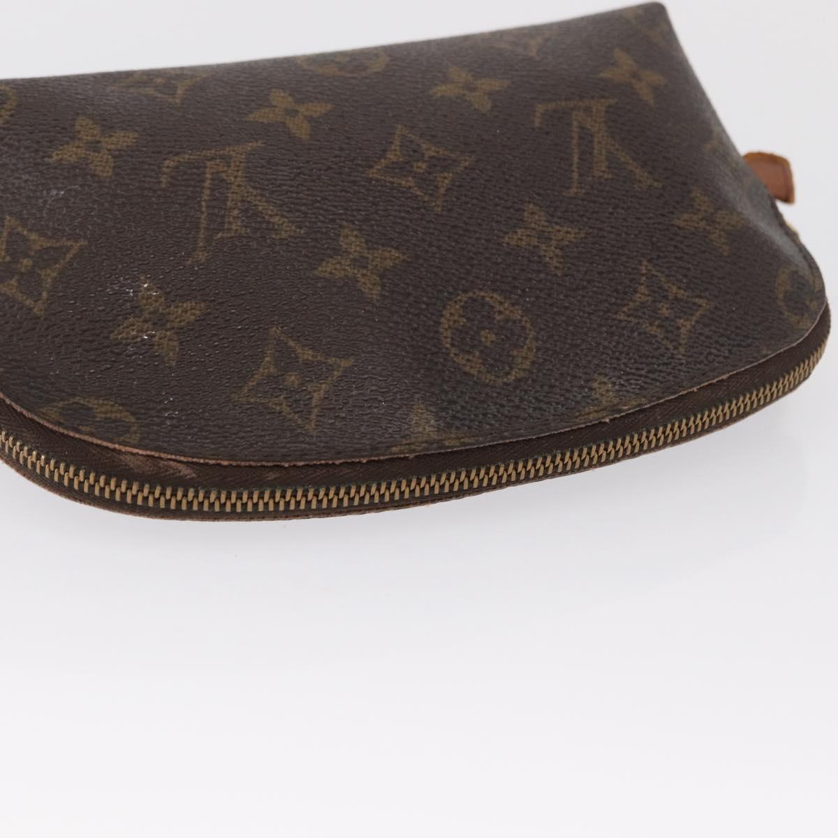 LOUIS VUITTON Monogram Pochette Cosmetic PM Pouch M43998 LV Auth 168405