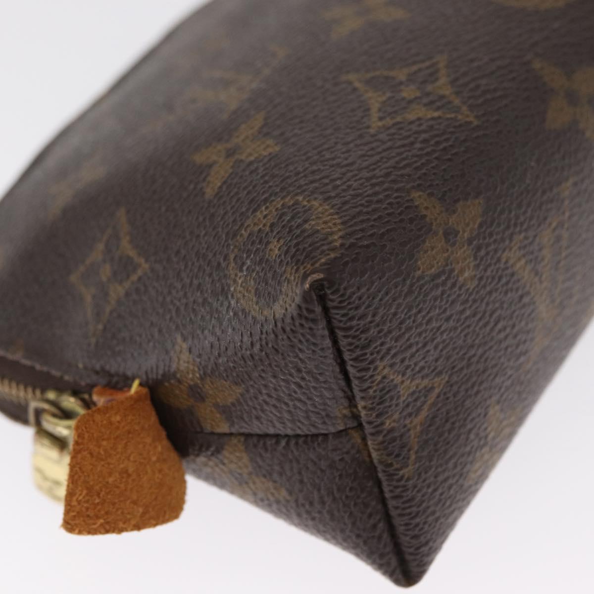 LOUIS VUITTON Monogram Pochette Cosmetic PM Pouch M43998 LV Auth 168405