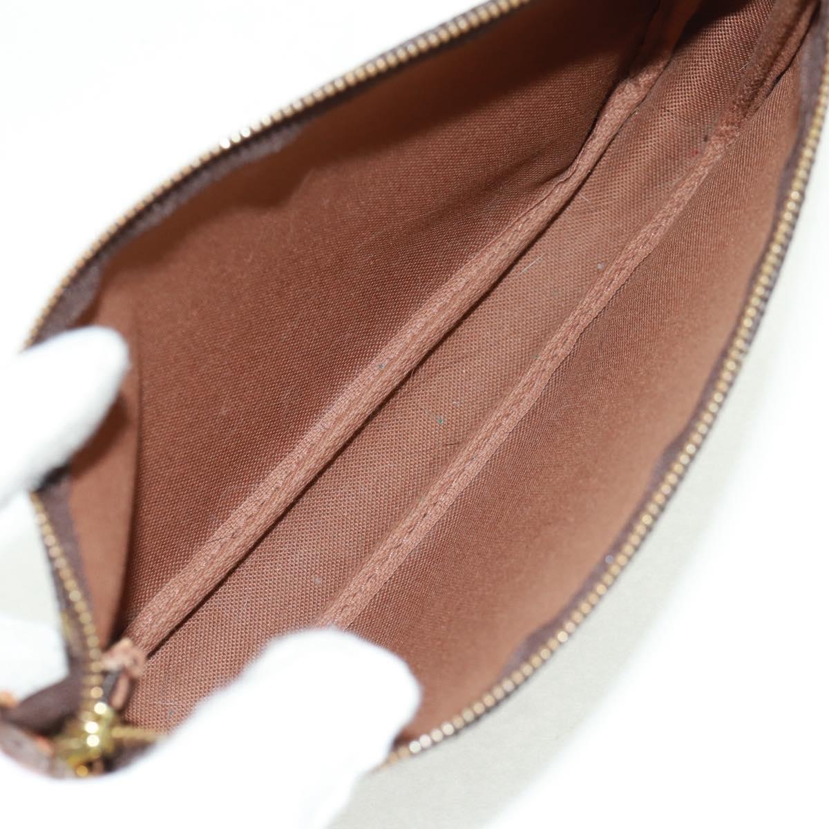 LOUIS VUITTON Monogram Pochette Accessoires Pouch M51980 LV Auth 168445