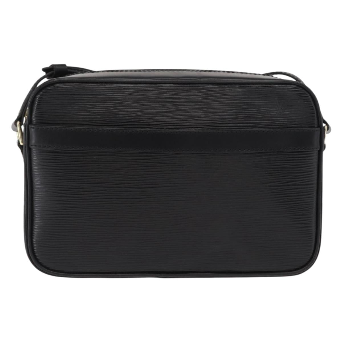 LOUIS VUITTON Epi Trocadero 23 Shoulder Bag Black M52302 LV Auth 168458