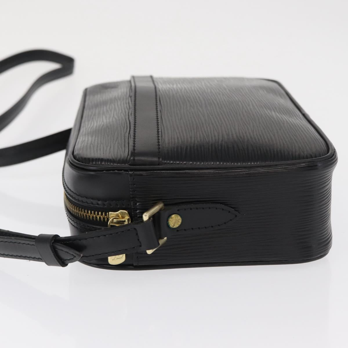 LOUIS VUITTON Epi Trocadero 23 Shoulder Bag Black M52302 LV Auth 168458