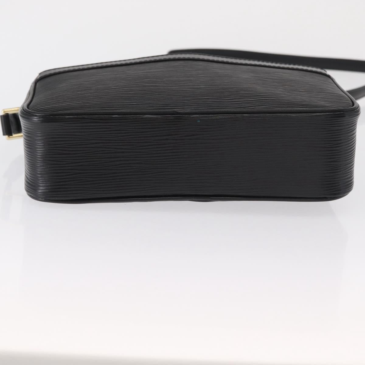 LOUIS VUITTON Epi Trocadero 23 Shoulder Bag Black M52302 LV Auth 168458