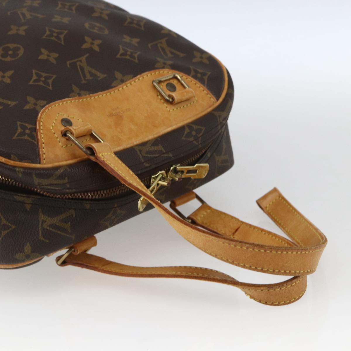 LOUIS VUITTON Monogram Excursion Hand Bag M41450 LV Auth 168470