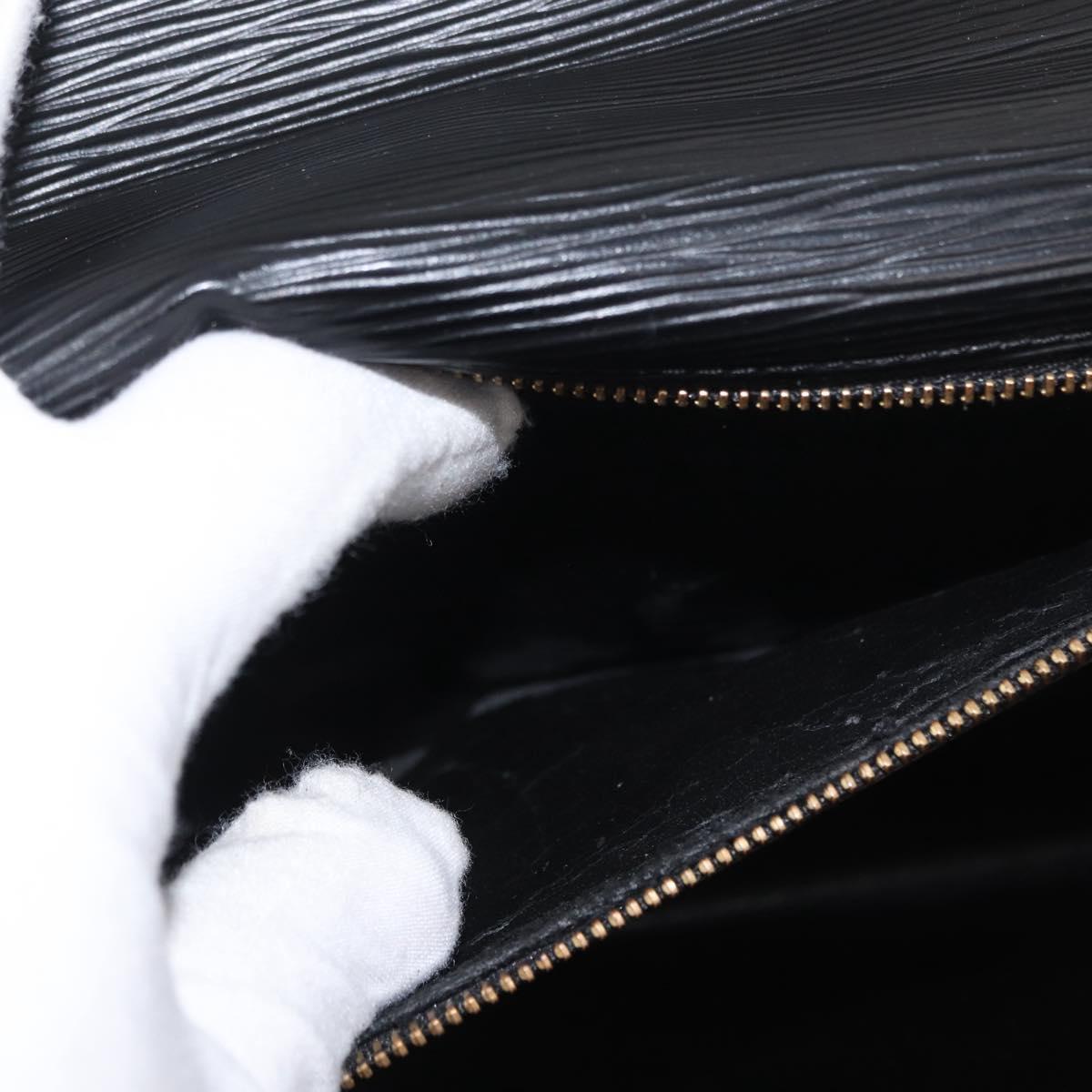 LOUIS VUITTON Epi Monceau 28 Hand Bag Black M52122 LV Auth 168500