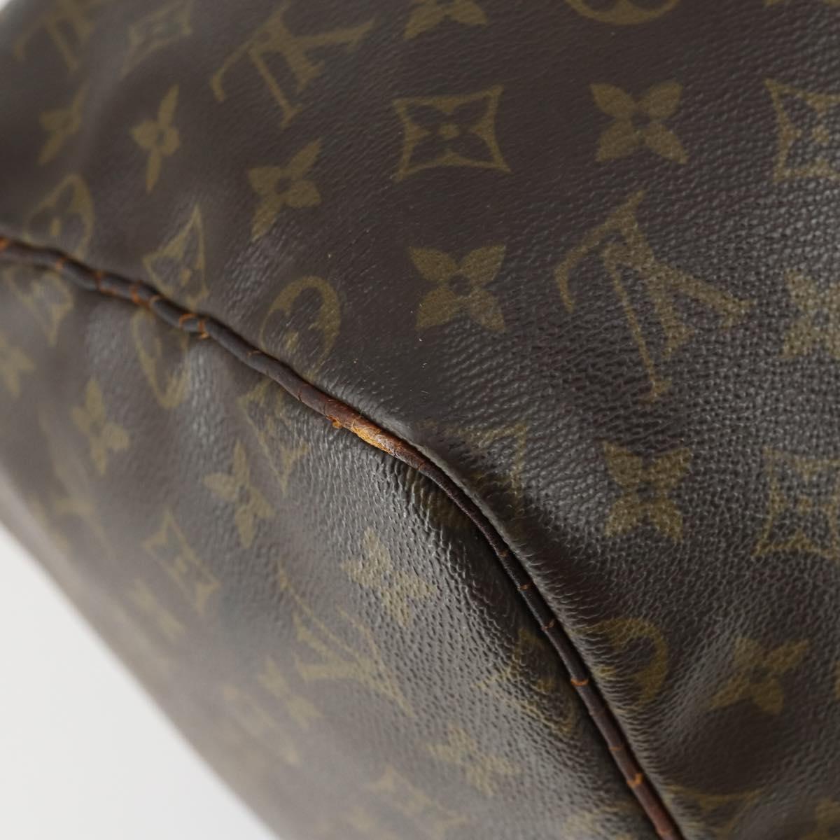 LOUIS VUITTON Monogram Keepall 55 Boston Bag M41424 LV Auth 168527