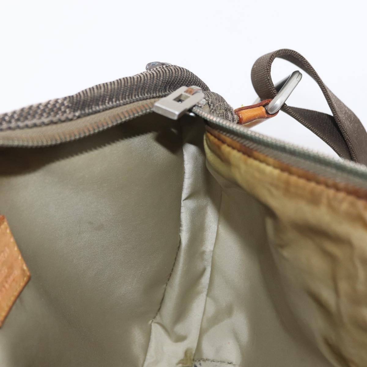 LOUIS VUITTON Damier Geant Arche Waist Bag Khaki M93022 LV Auth 168537