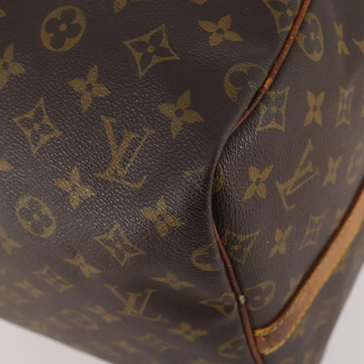 LOUIS VUITTON Monogram Keepall Bandouliere 55 Boston Bag M41414 LV Auth 168573