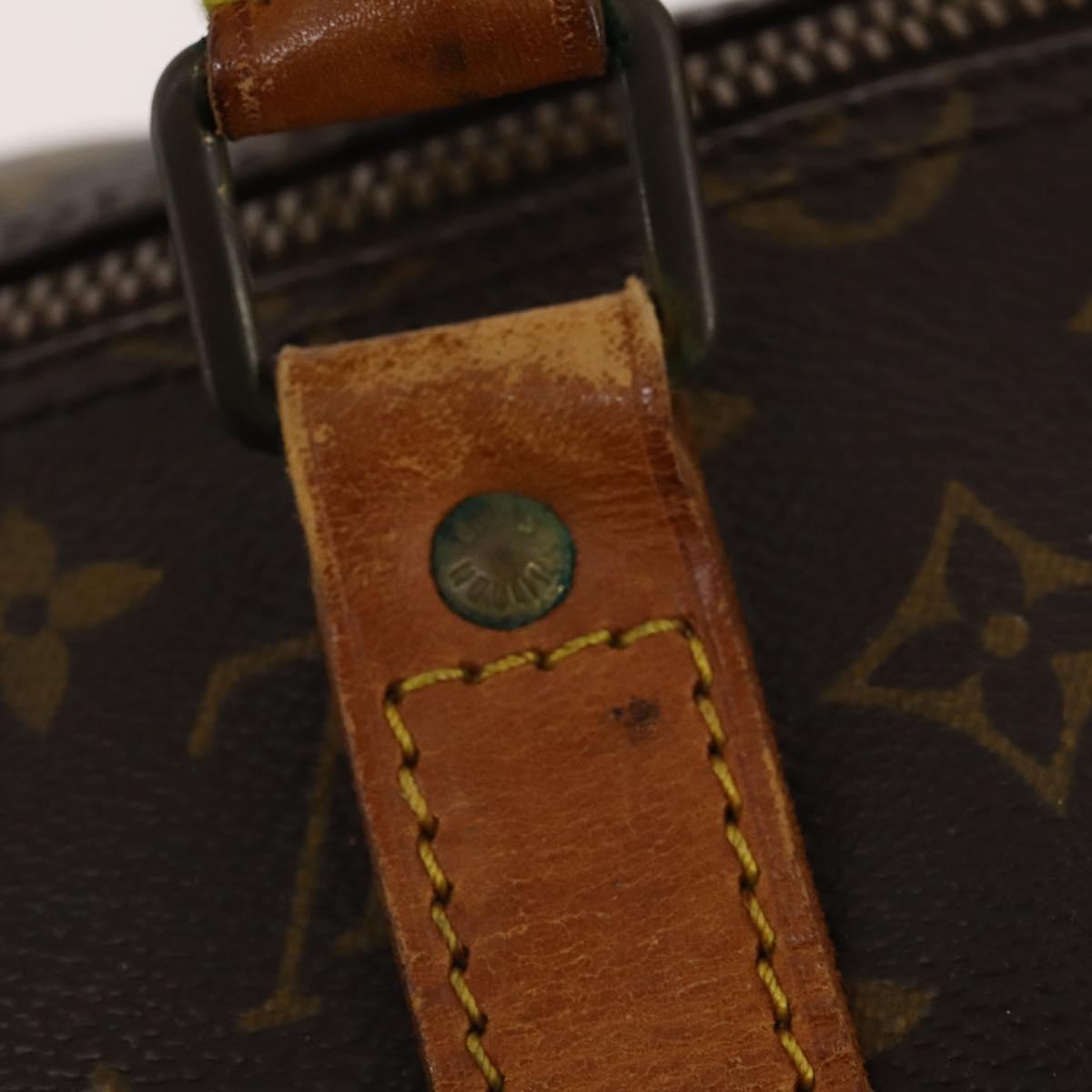 LOUIS VUITTON Monogram Keepall Bandouliere 55 Boston Bag M41414 LV Auth 168573