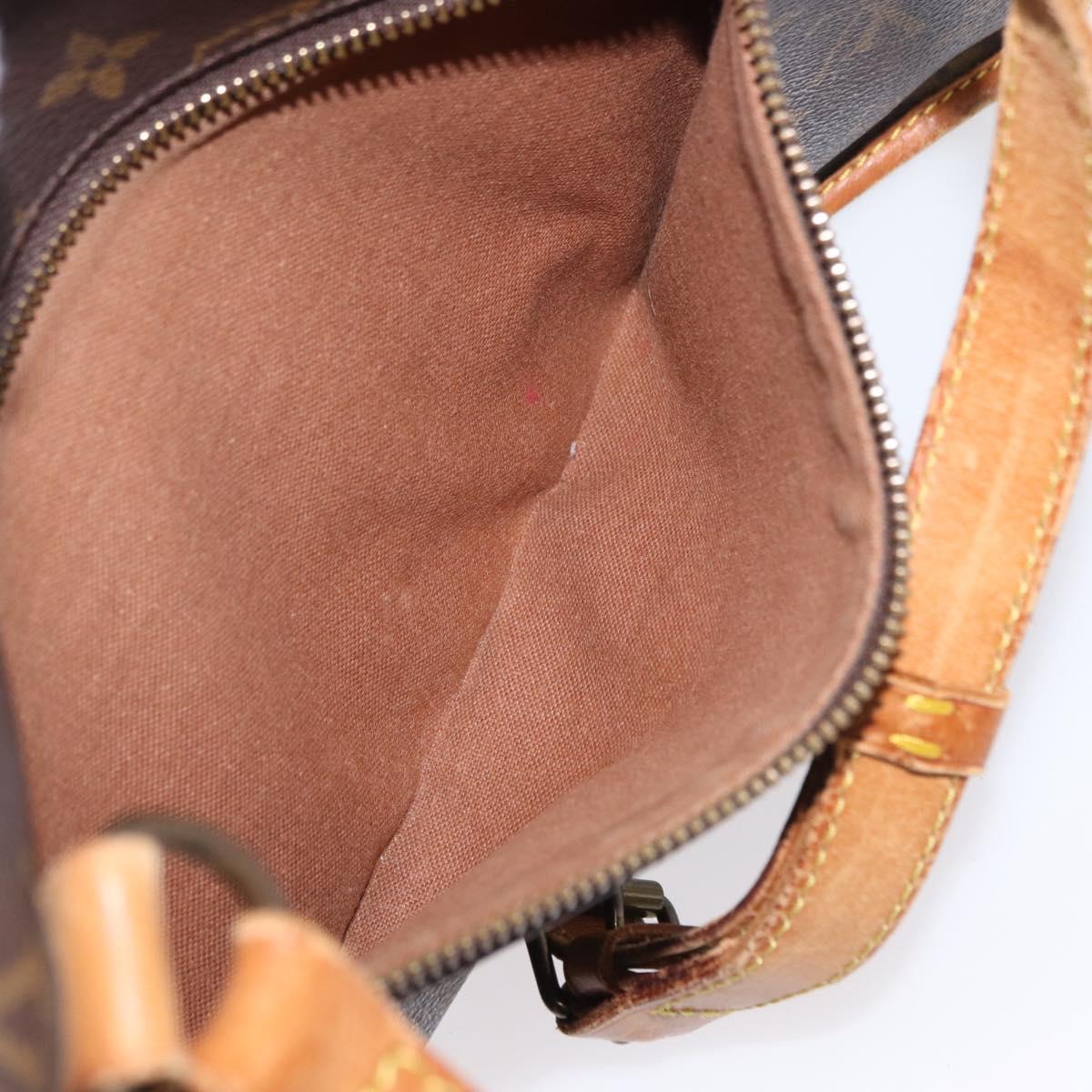 LOUIS VUITTON Monogram Gibeciere GM Shoulder Bag M42246 LV Auth 168577