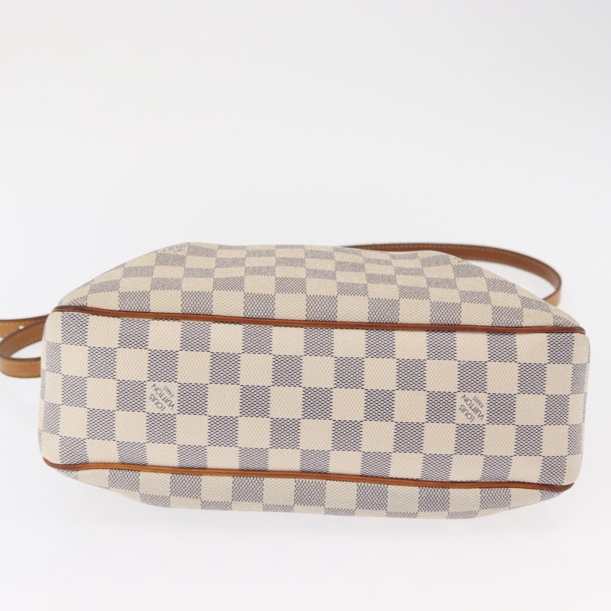 LOUIS VUITTON Damier Azur Siracusa PM Shoulder Bag N41113 LV Auth 168591