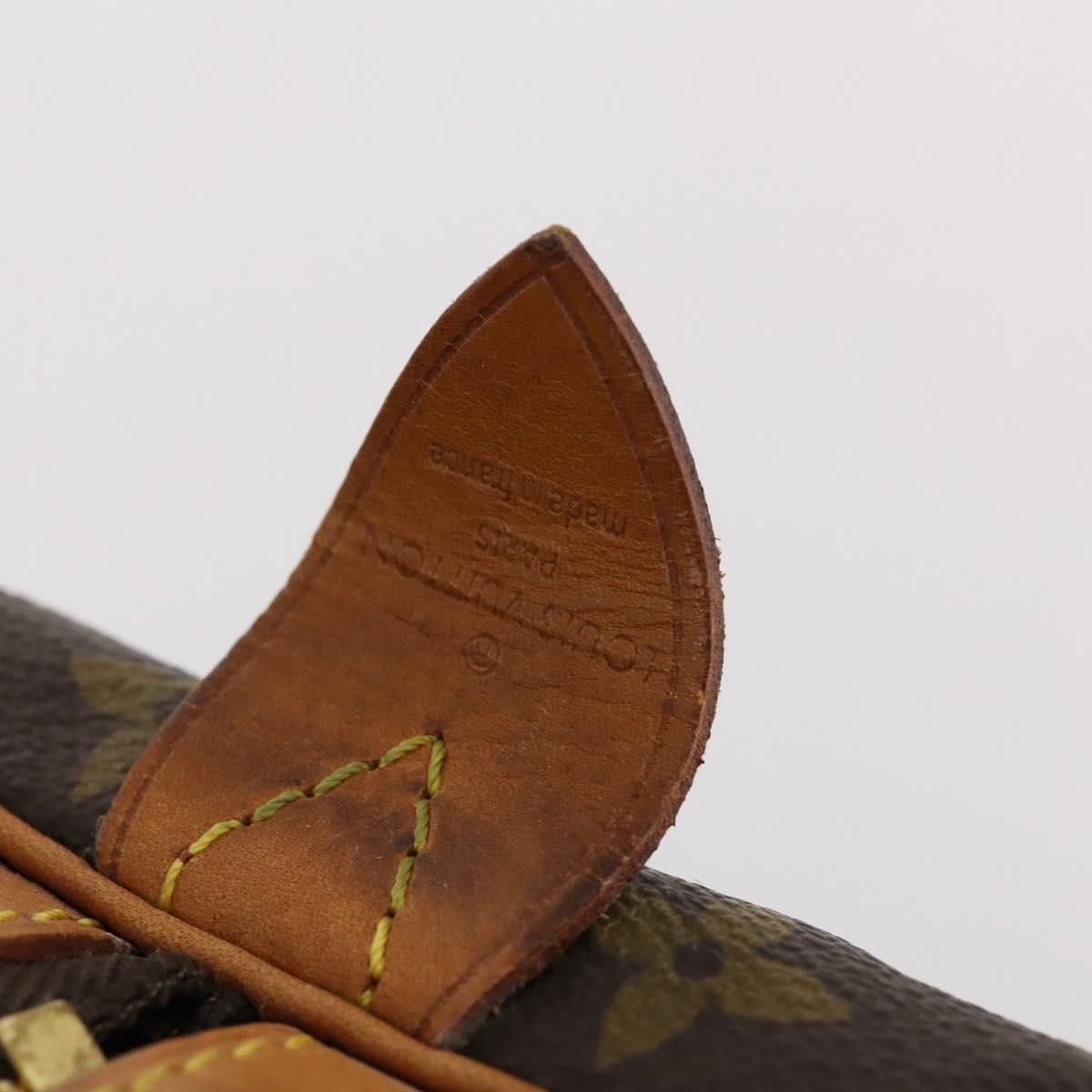 LOUIS VUITTON Monogram Sac Souple 55 Boston Bag M41622 LV Auth 168600