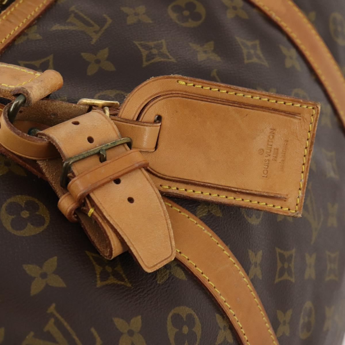 LOUIS VUITTON Monogram Sac Souple 55 Boston Bag M41622 LV Auth 168600