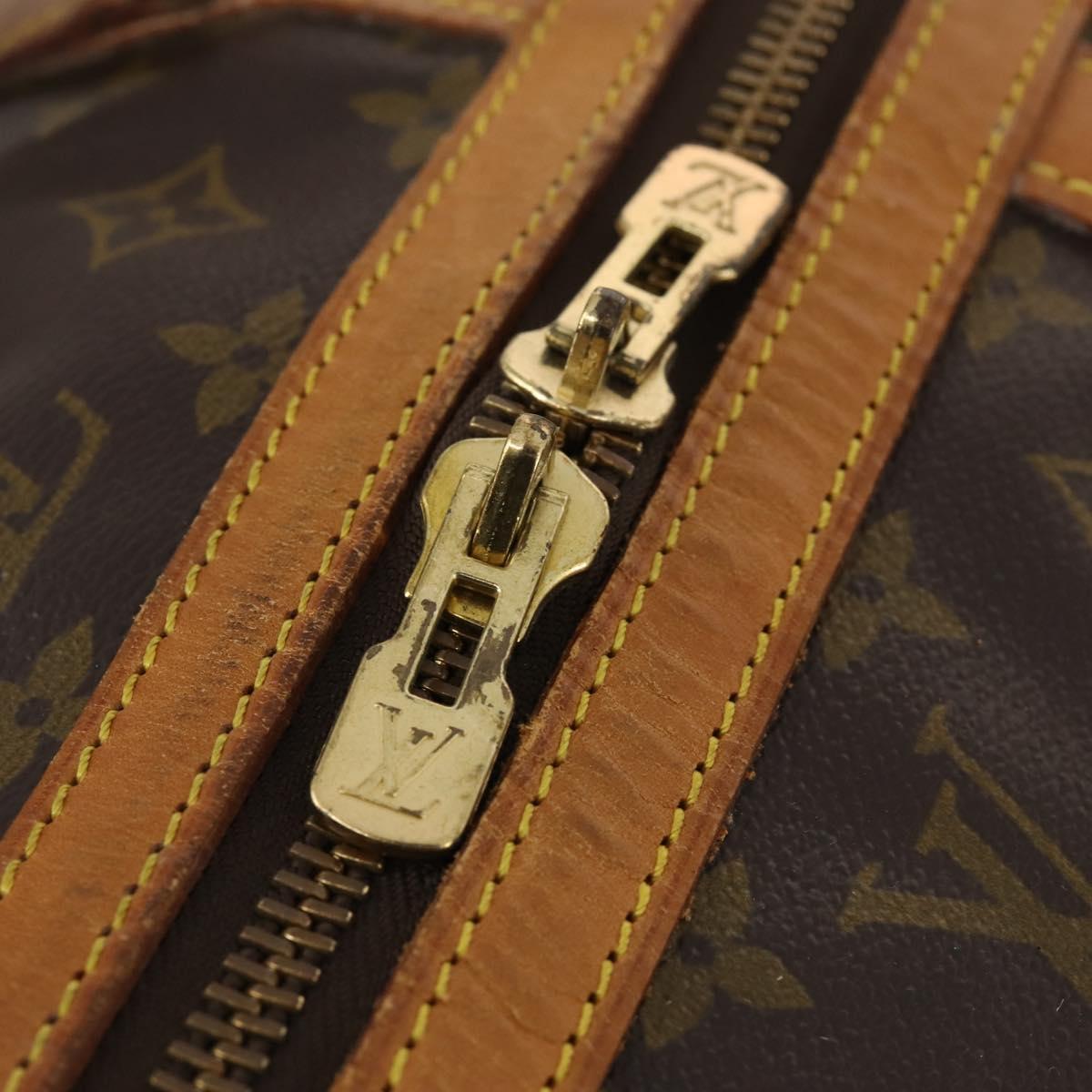 LOUIS VUITTON Monogram Sac Souple 55 Boston Bag M41622 LV Auth 168600