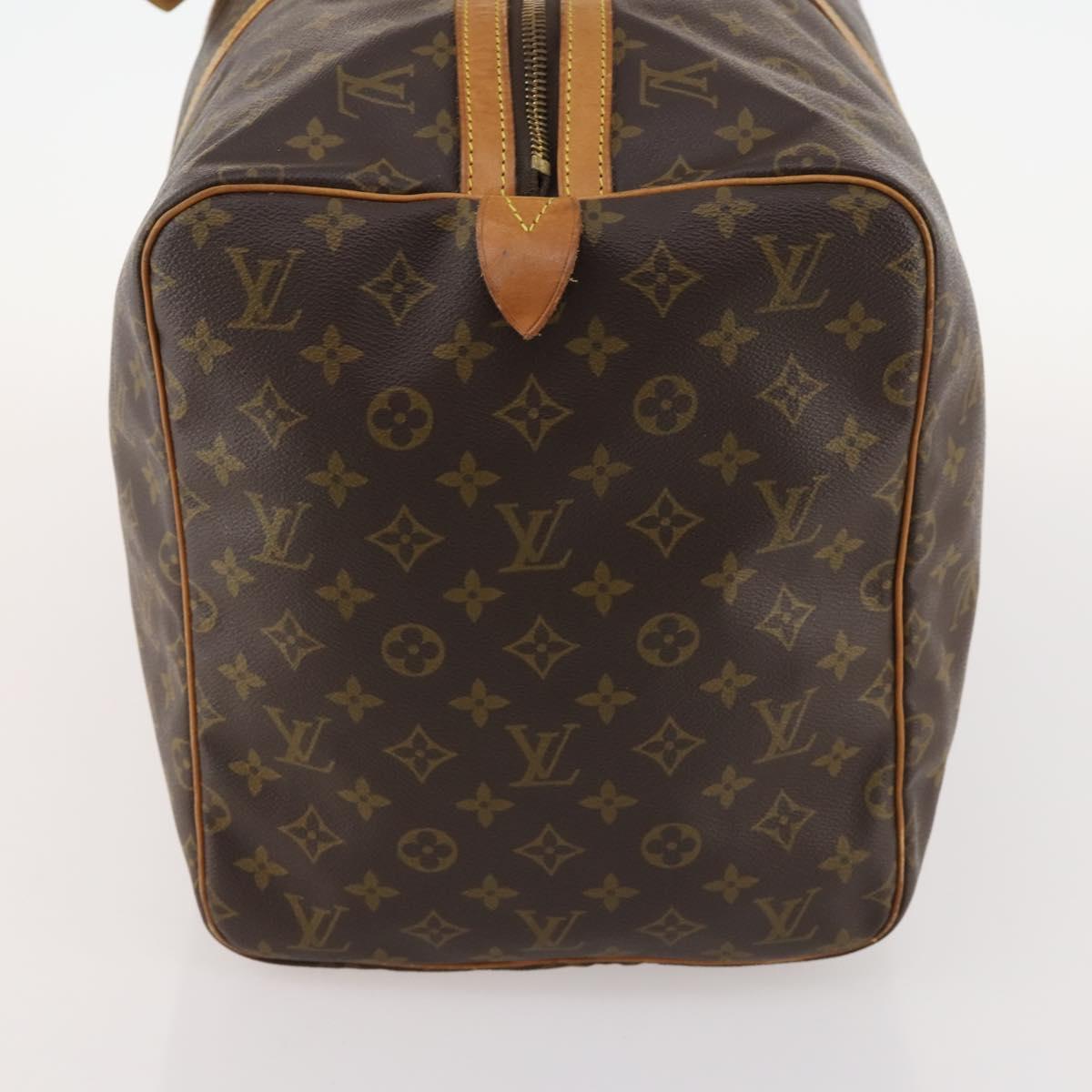 LOUIS VUITTON Monogram Sac Souple 55 Boston Bag M41622 LV Auth 168600