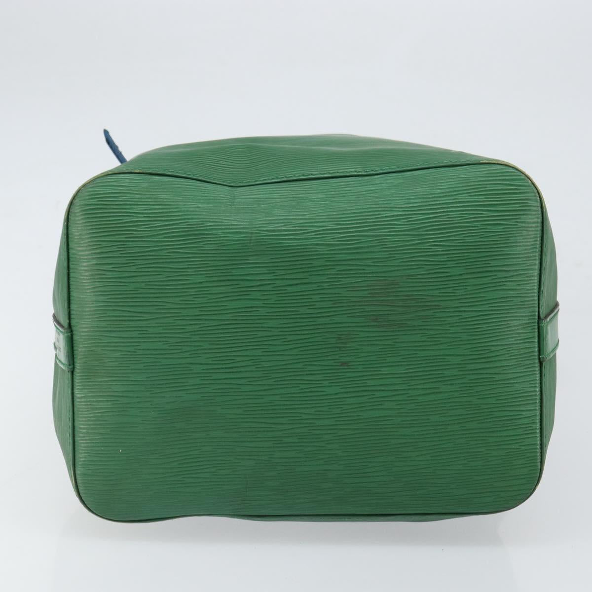 LOUIS VUITTON Epi Petit Noe Shoulder Bag Green M44104 LV Auth 168609
