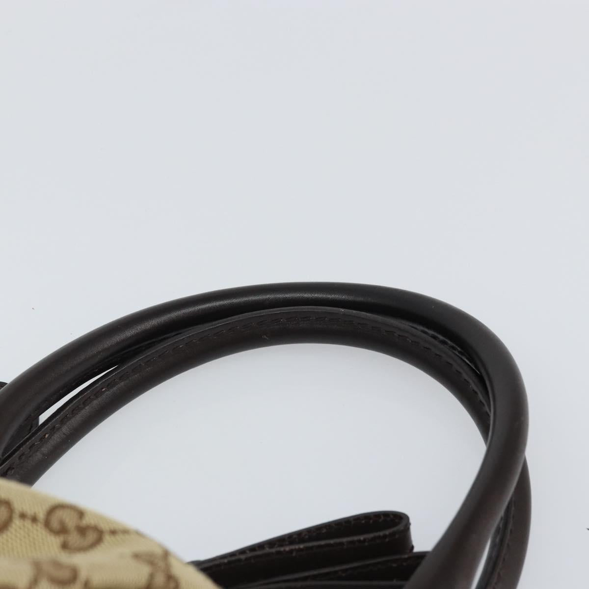 GUCCI Sukey GG Canvas Hand Bag Beige Gold 247902 Auth 168661