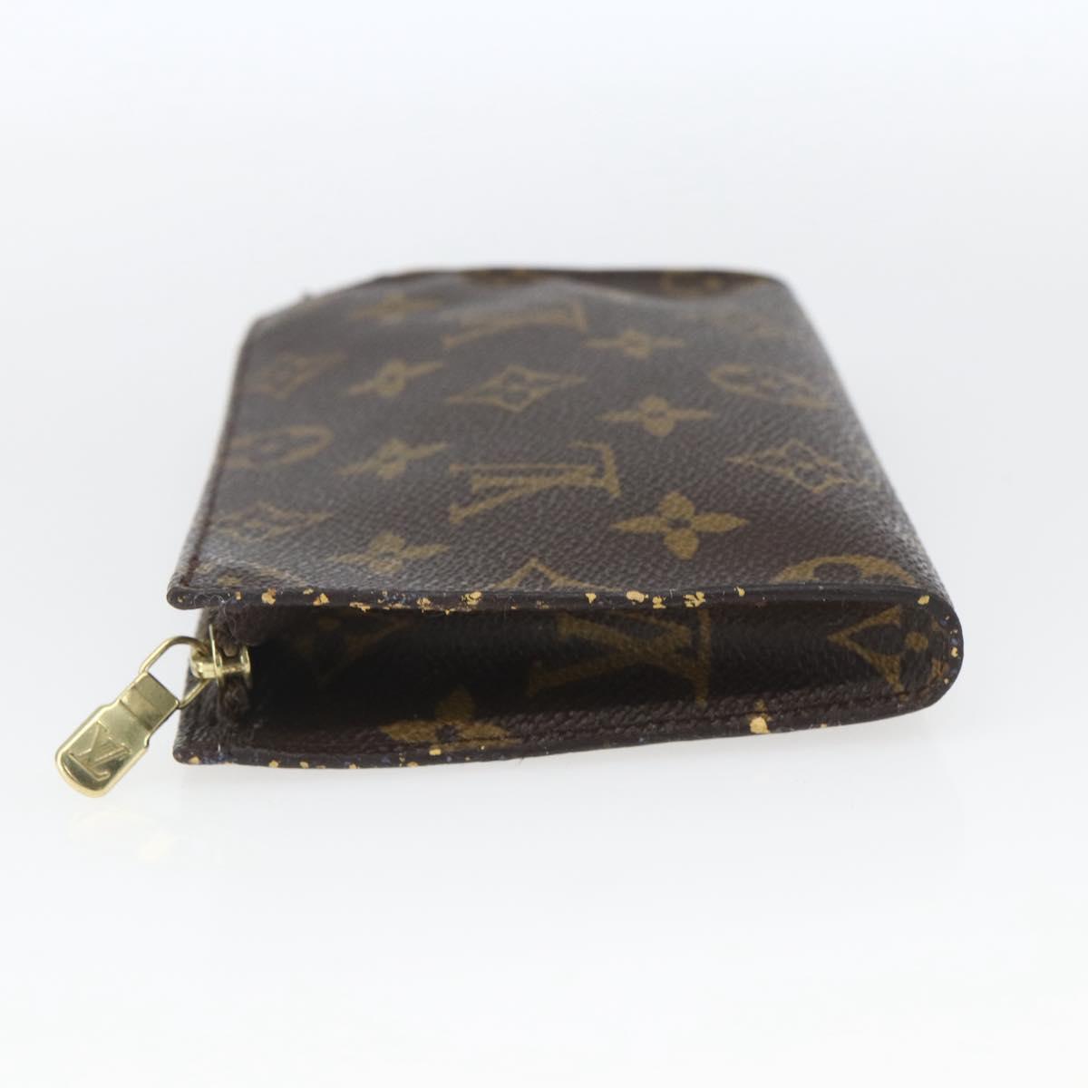 LOUIS VUITTON Monogram Bucket PM Accessory Pouch LV Auth 168751