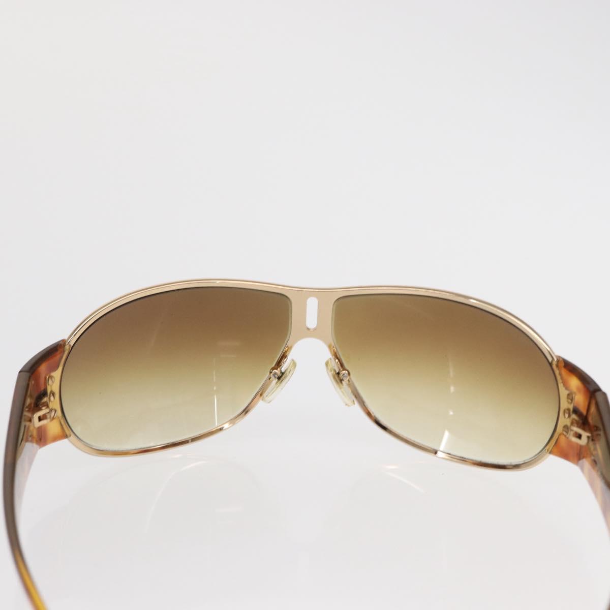 PRADA Sunglasses plastic Brown Auth 168768