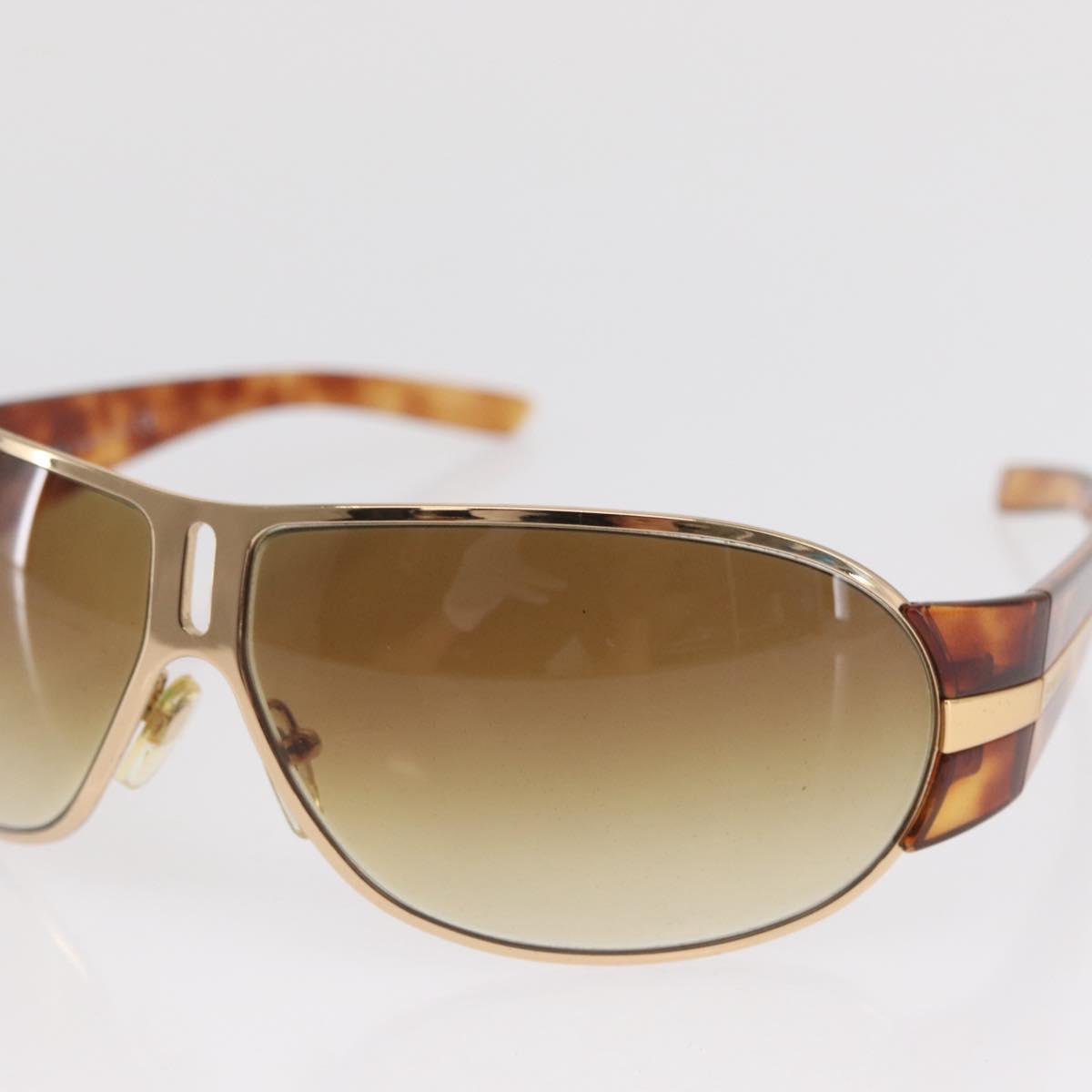 PRADA Sunglasses plastic Brown Auth 168768