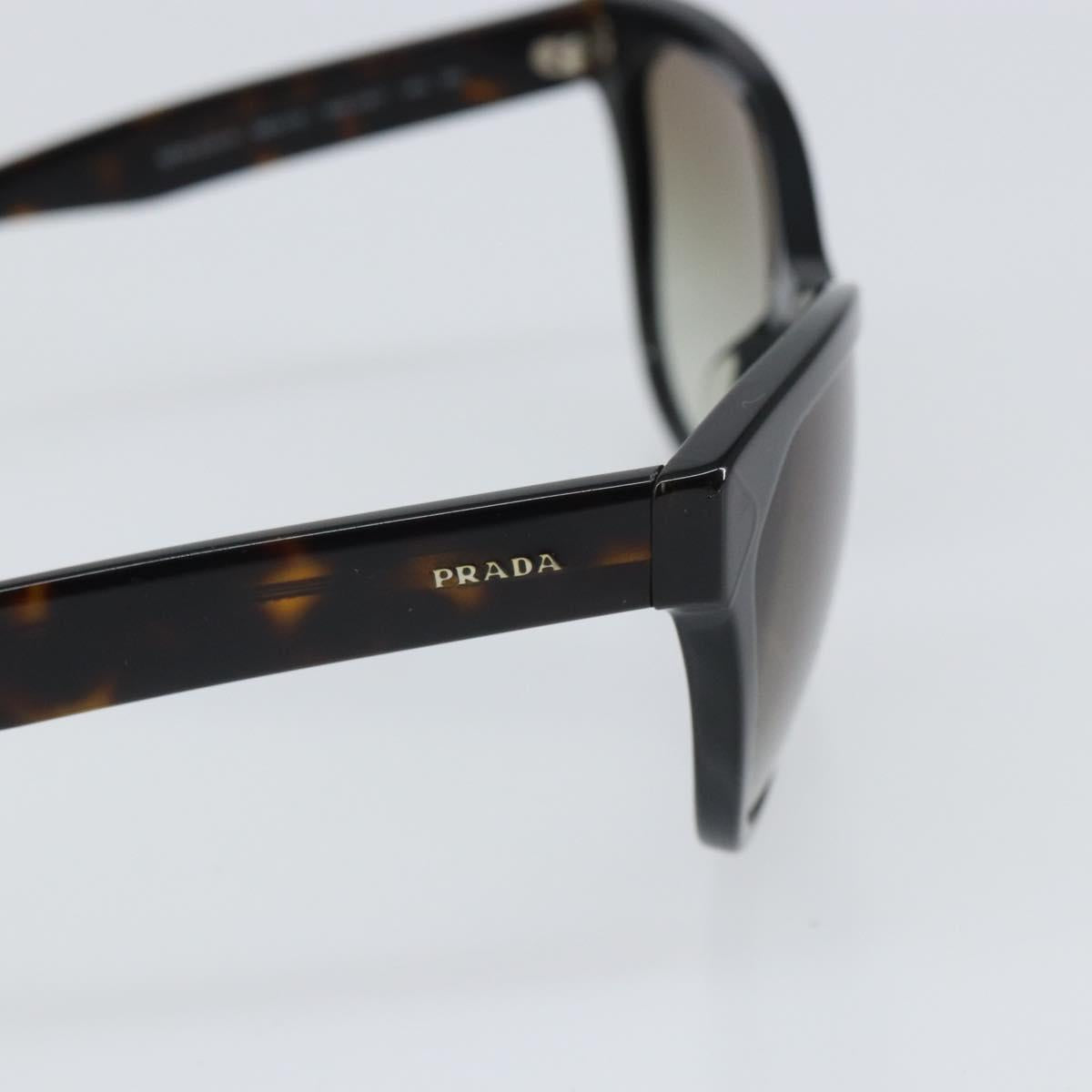 PRADA Sunglasses plastic Brown Auth 168769