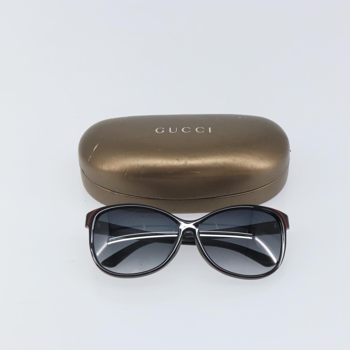 GUCCI Sunglasses plastic Black Auth 168770V