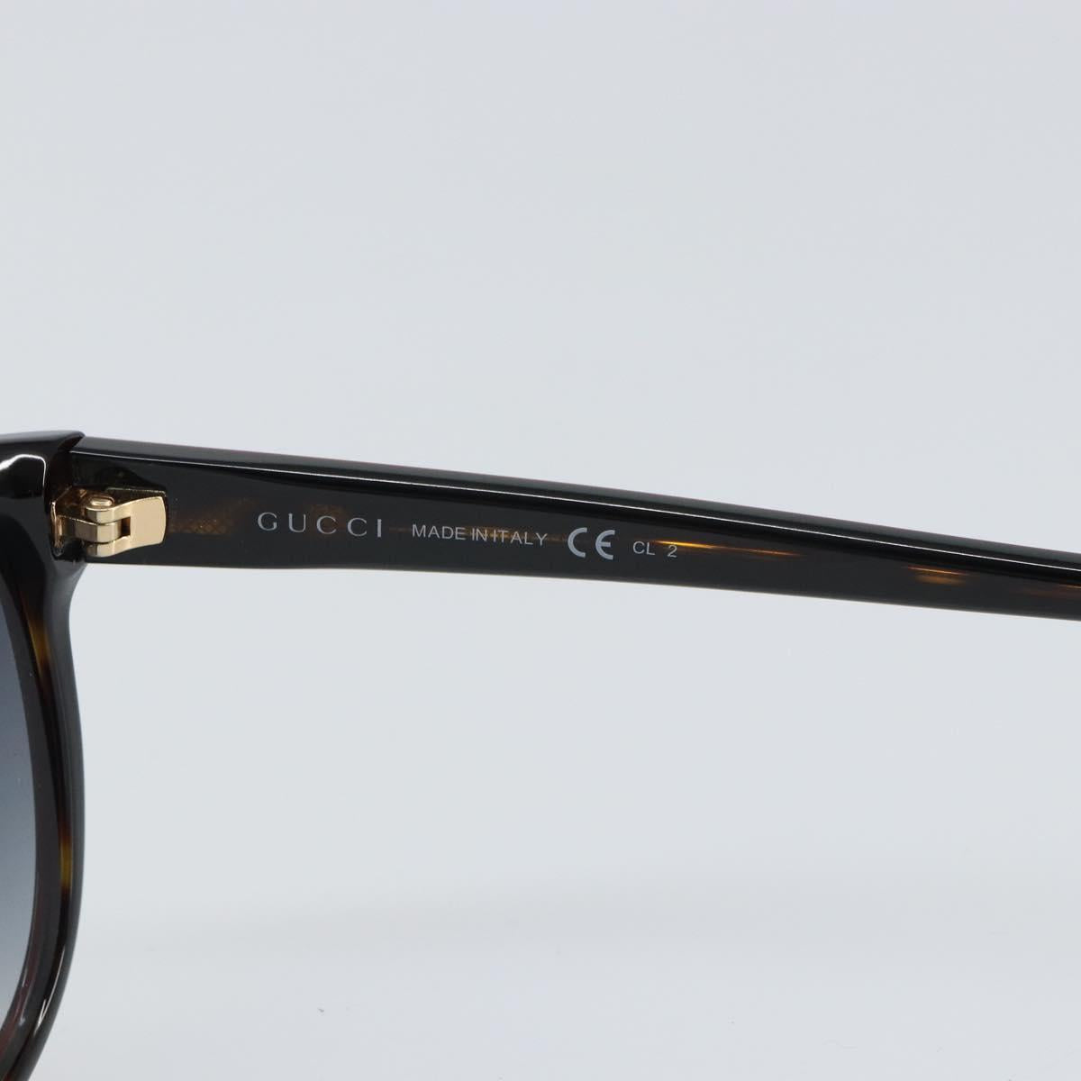 GUCCI Sunglasses plastic Black Auth 168770V