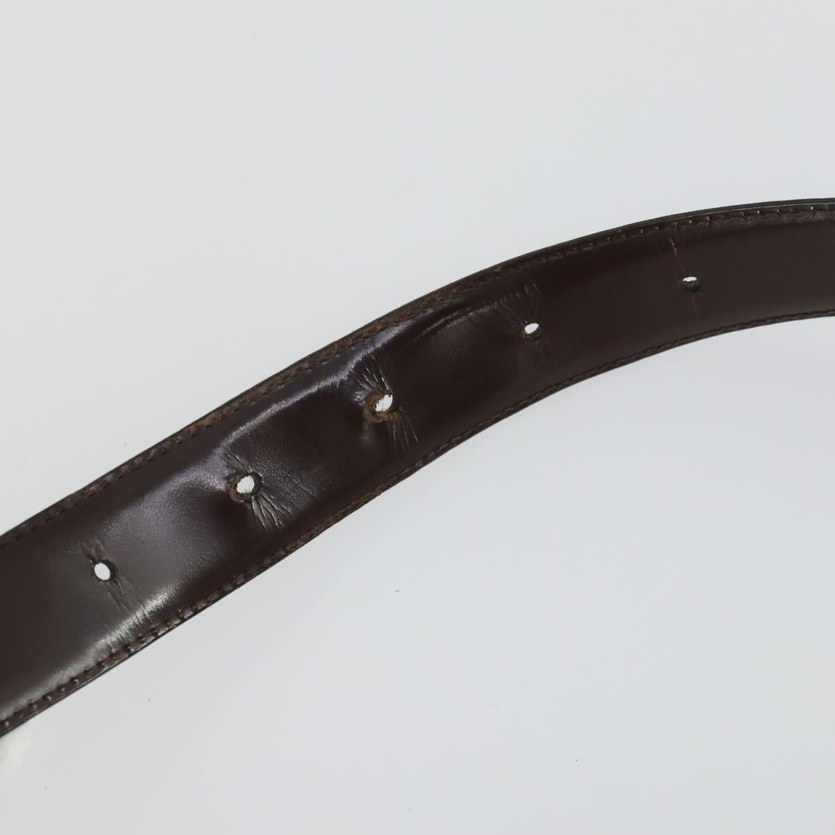 Salvatore Ferragamo Gucci buckle Belt Leather Suede 5 Set Beige Auth 168787