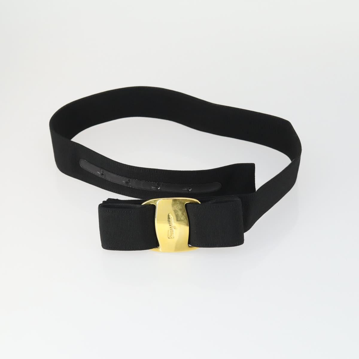 Salvatore Ferragamo Gucci buckle Belt Leather Suede 5 Set Beige Auth 168787