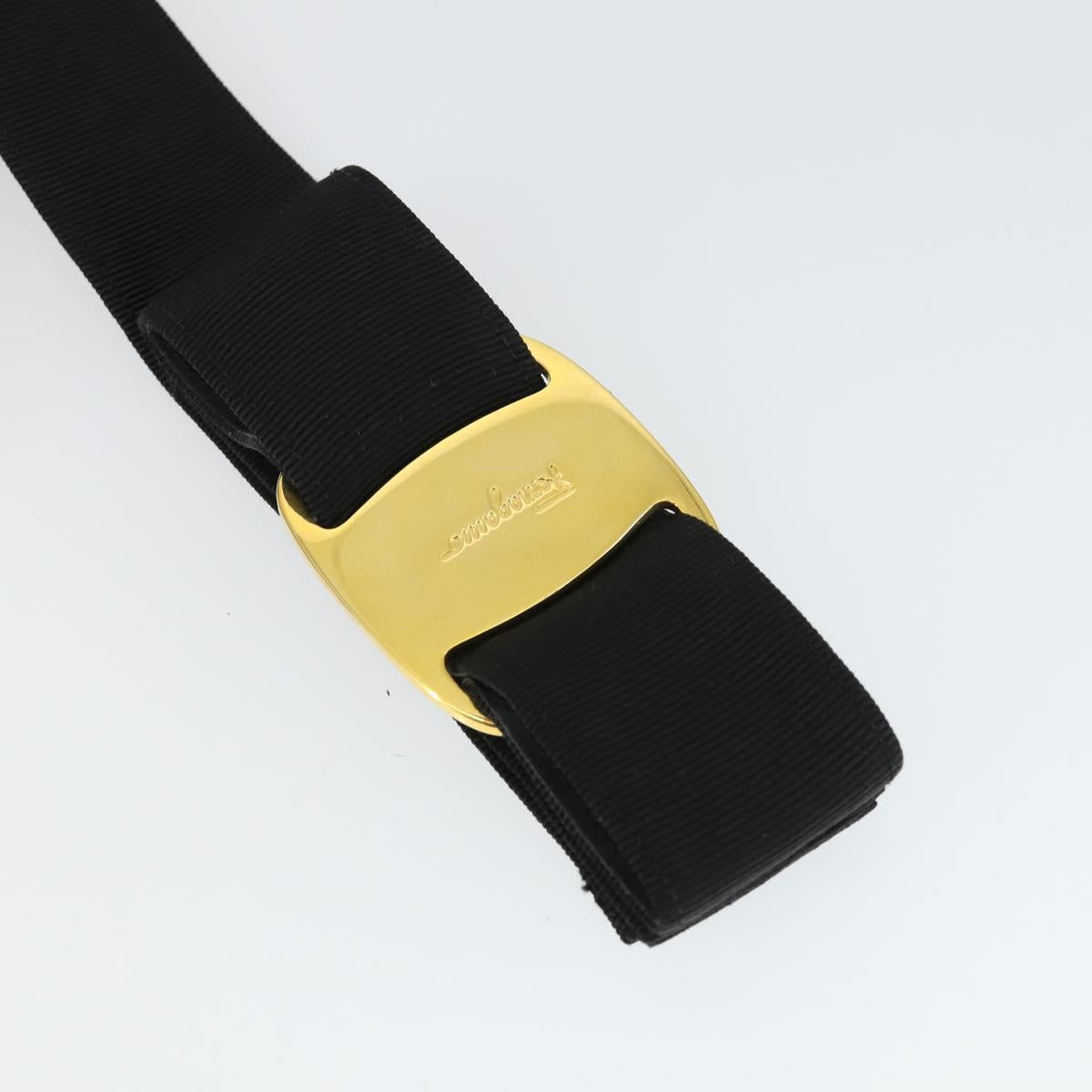Salvatore Ferragamo Gucci buckle Belt Leather Suede 5 Set Beige Auth 168787