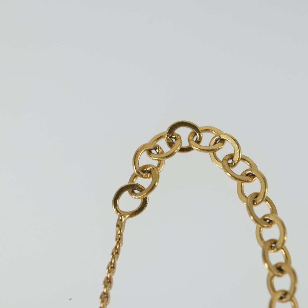 Christian Dior Necklace metal 7 Set Gold Silver Auth 168789