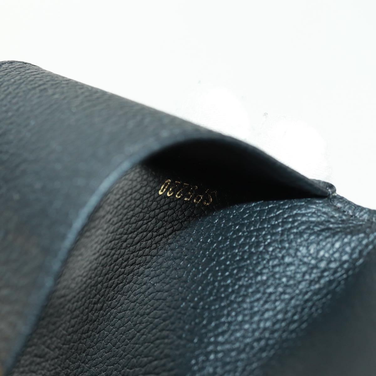 LOUIS VUITTON Monogram Empreinte Multicles 6 Key Case Black M64421 Auth 168814V