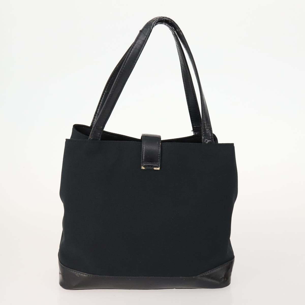 GIVENCHY Saint Laurent Bag Leather Canvas 4 Set Beige Black Brown Auth 168821