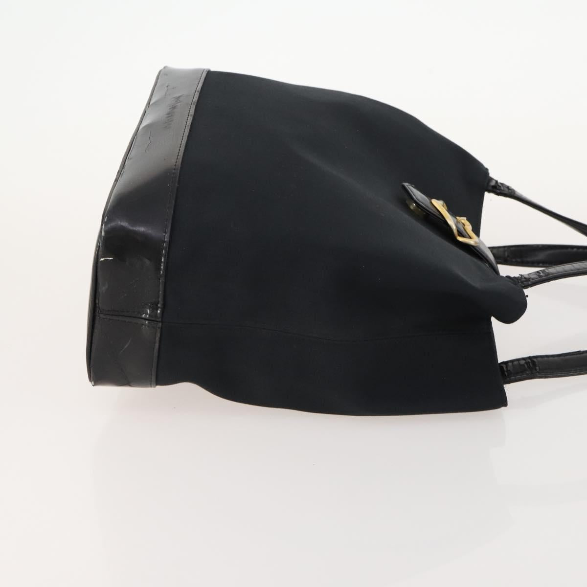 GIVENCHY Saint Laurent Bag Leather Canvas 4 Set Beige Black Brown Auth 168821