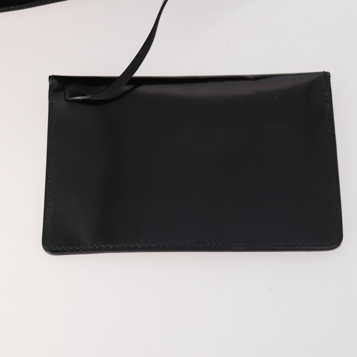 Salvatore Ferragamo Tote Bag Leather 2 Set Black Auth 168827