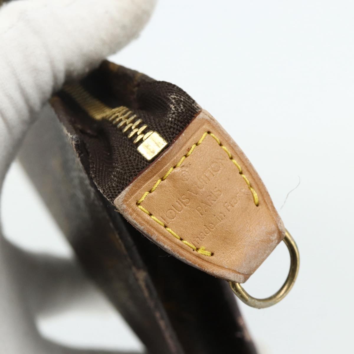 LOUIS VUITTON Monogram Bucket GM Accessory Pouch LV Auth 168847