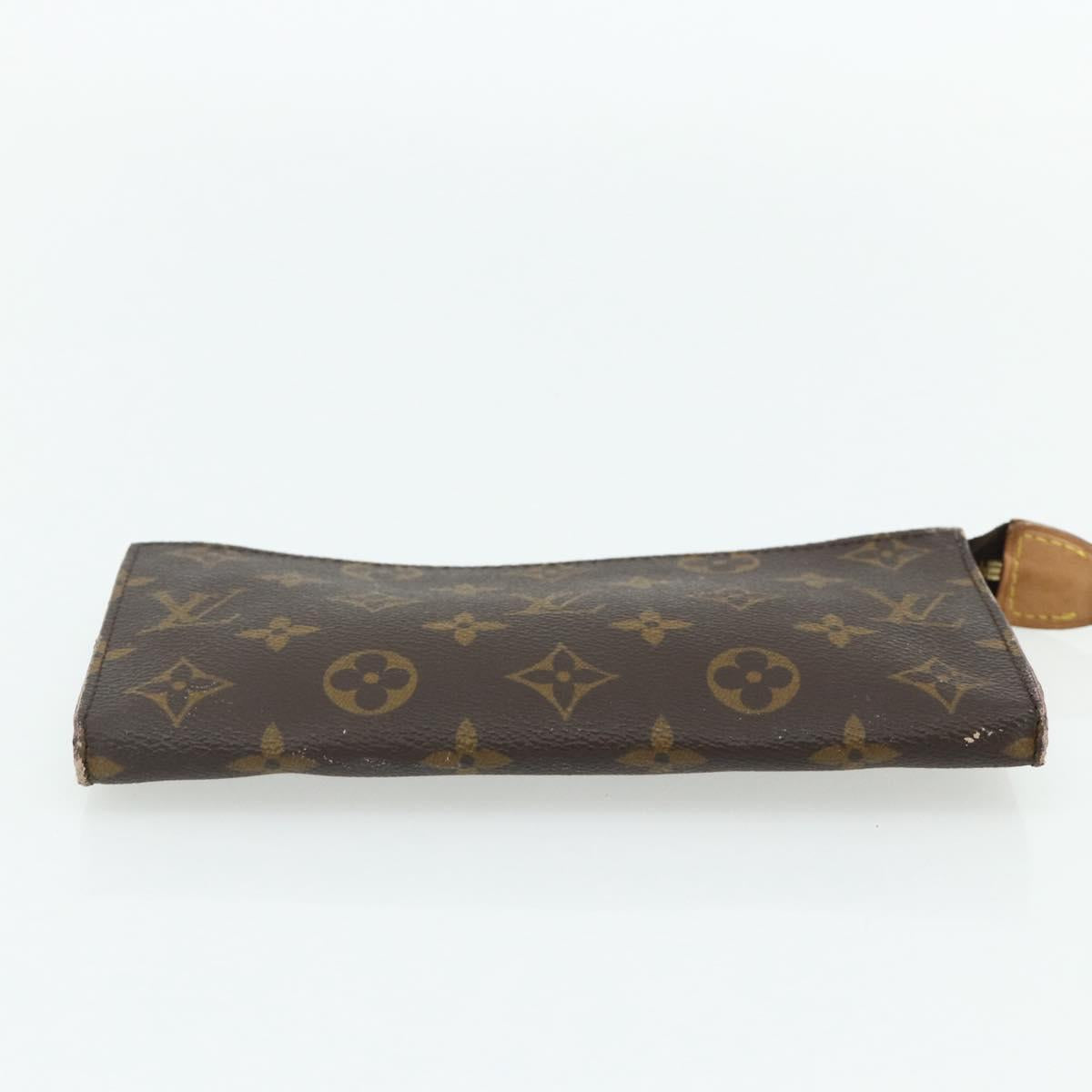 LOUIS VUITTON Monogram Bucket GM Accessory Pouch LV Auth 168847