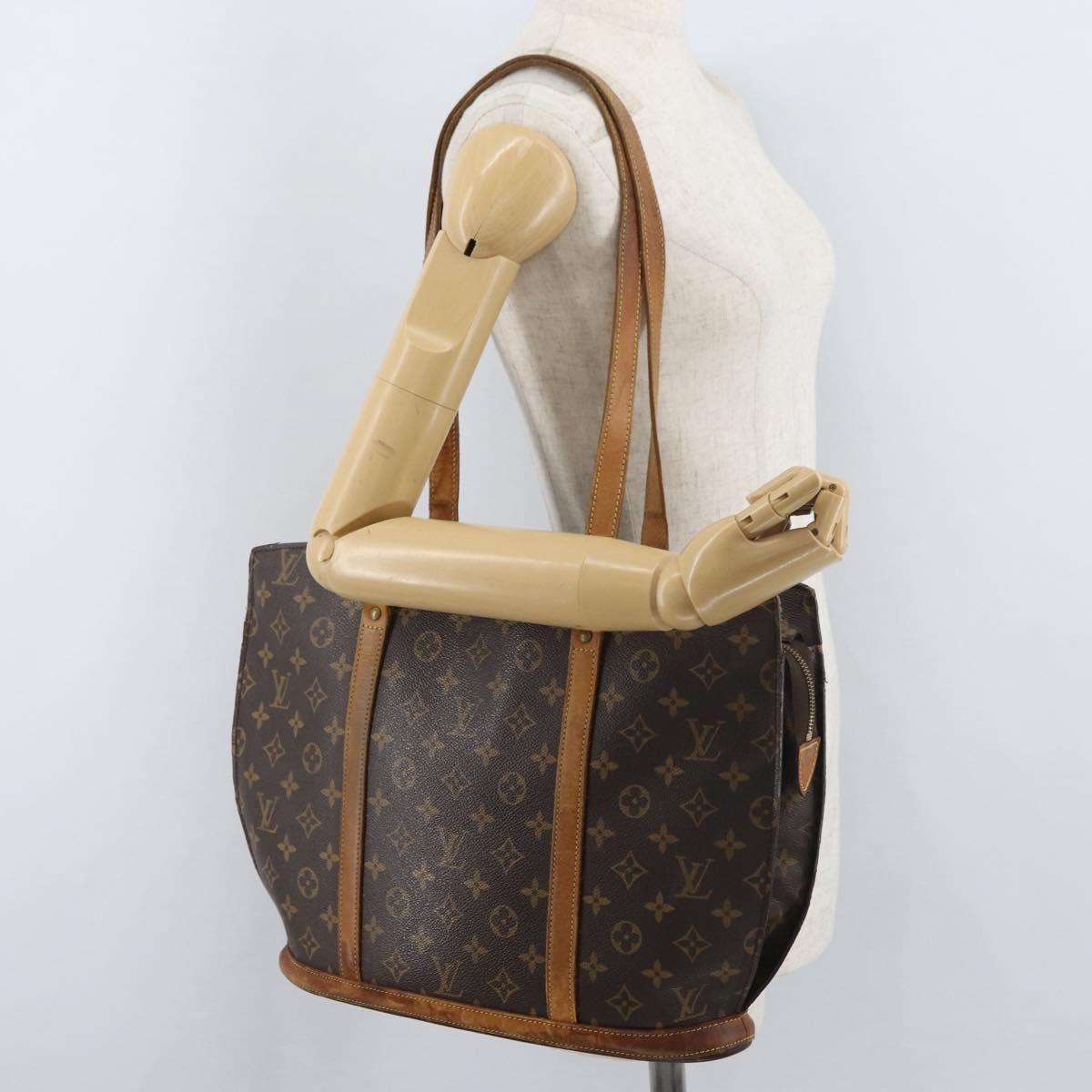 LOUIS VUITTON Monogram Babylone Tote Bag M51102 LV Auth 168857