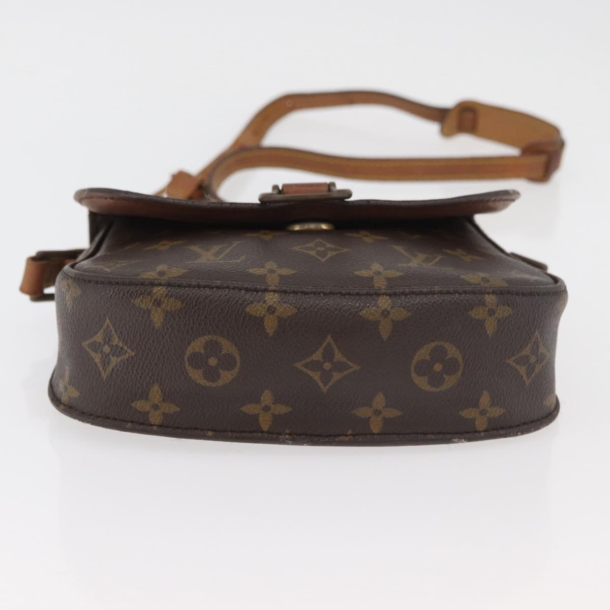 LOUIS VUITTON Monogram Saint Cloud MM Shoulder Bag M51243 LV Auth 168870