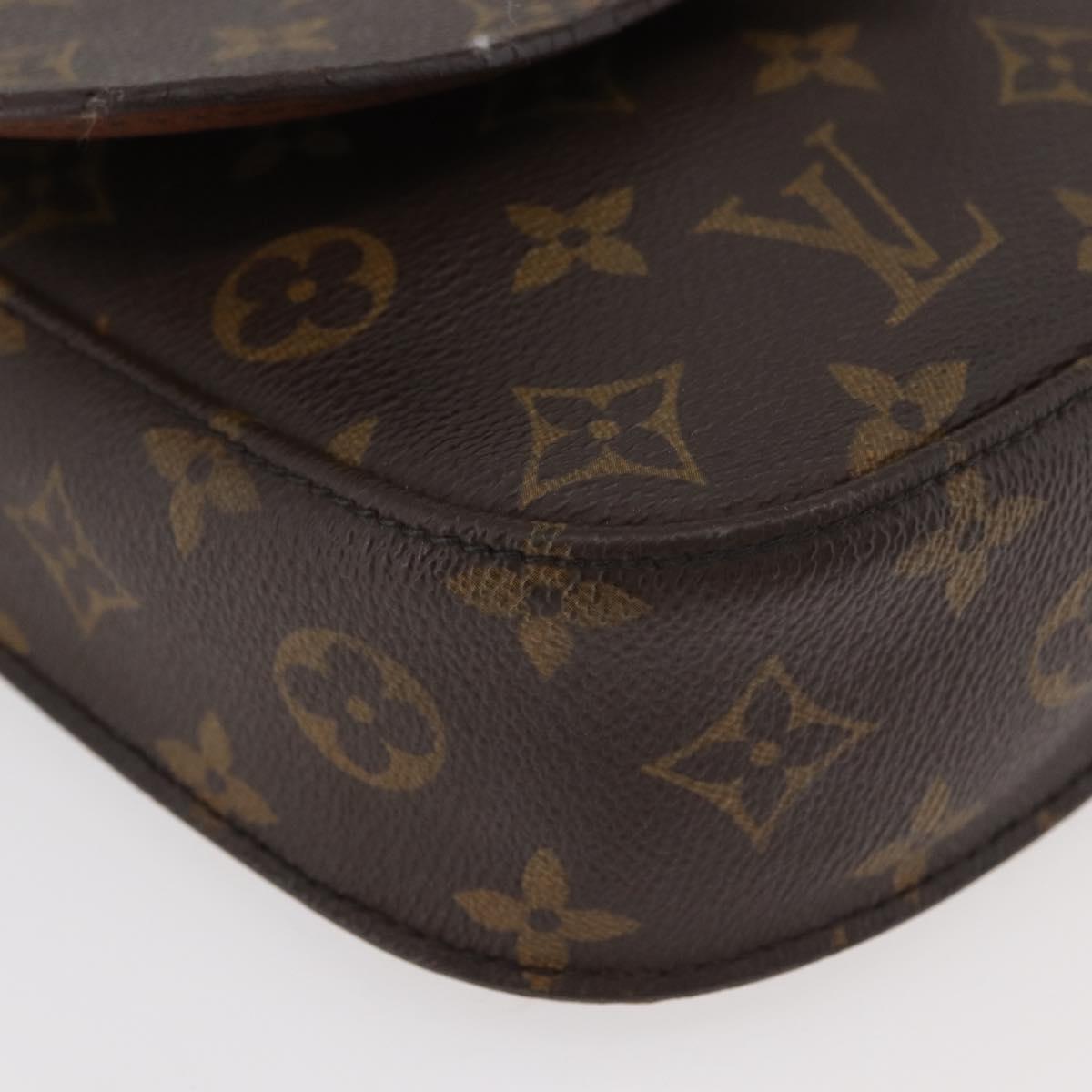 LOUIS VUITTON Monogram Saint Cloud MM Shoulder Bag M51243 LV Auth 168870