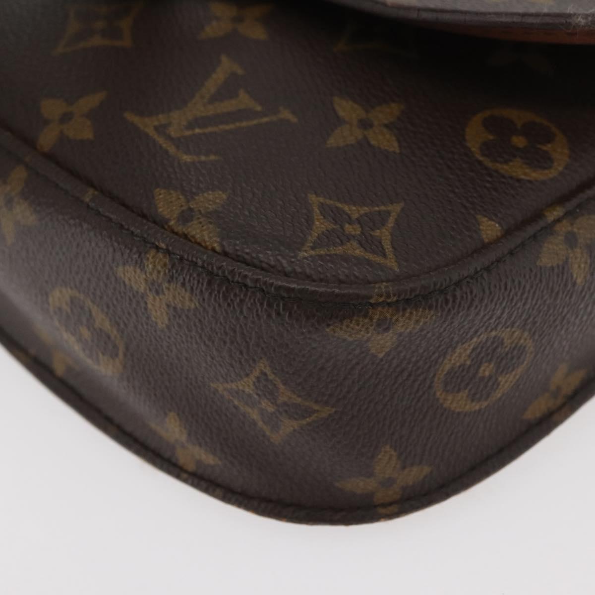 LOUIS VUITTON Monogram Saint Cloud MM Shoulder Bag M51243 LV Auth 168870