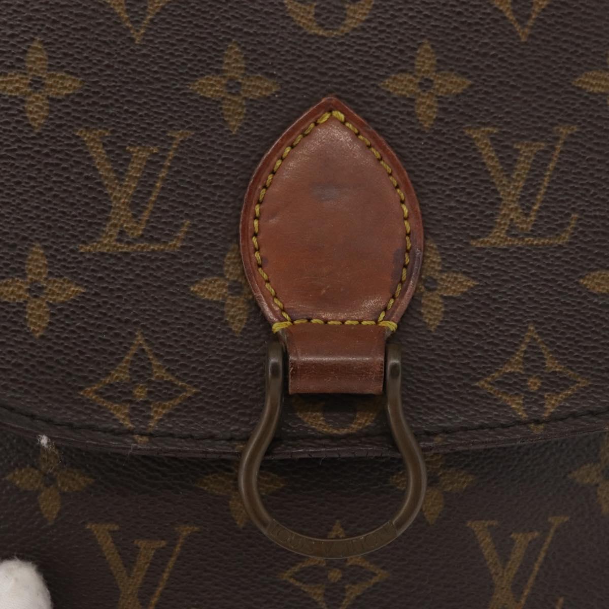 LOUIS VUITTON Monogram Saint Cloud MM Shoulder Bag M51243 LV Auth 168870