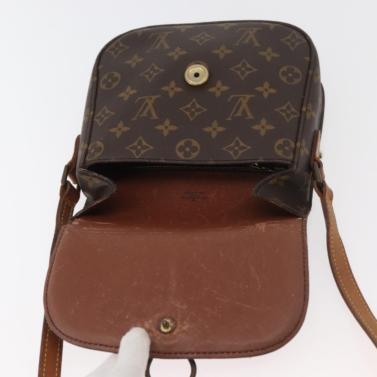 LOUIS VUITTON Monogram Saint Cloud MM Shoulder Bag M51243 LV Auth 168870