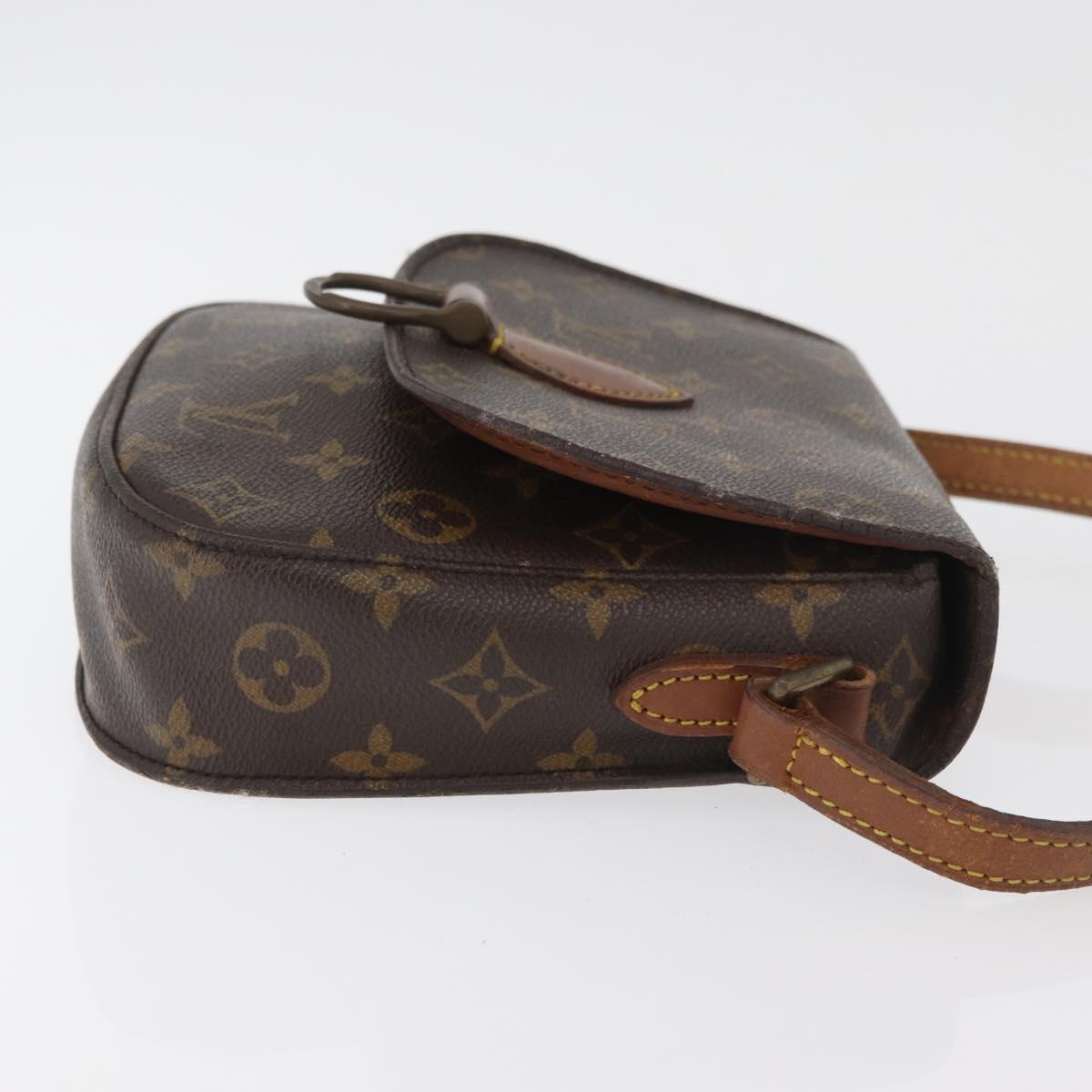 LOUIS VUITTON Monogram Saint Cloud MM Shoulder Bag M51243 LV Auth 168870