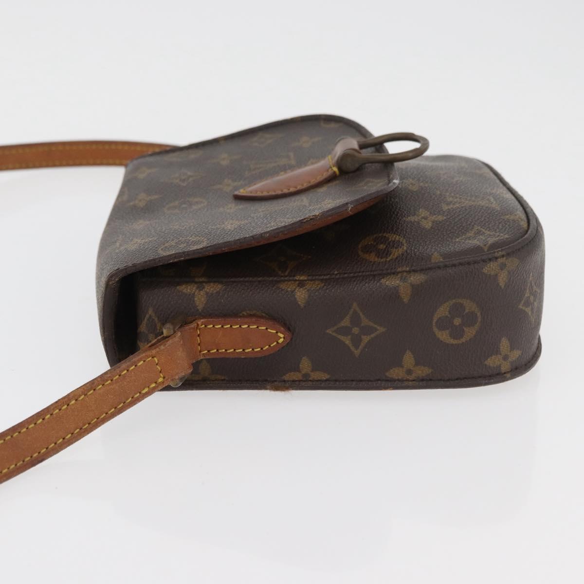 LOUIS VUITTON Monogram Saint Cloud MM Shoulder Bag M51243 LV Auth 168870
